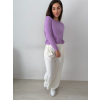 Basic svetr fialová