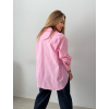 Košile pruhovaná růžová