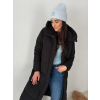 ZIMNÍ BUNDA Long ČERNÁ