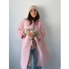 Oversize bunda Kooki růžová
