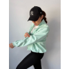 Tepláková bunda Salma mint