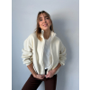 Tepláková bunda Salma krémová