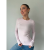 Basic triko s dlouhým rukávem růžová