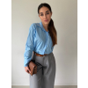 Košile Laura azurová