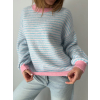 Svetr pruhovaný Pastel