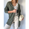 Cardigan basic khaki