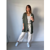 Cardigan basic khaki