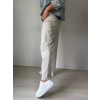 Sportovní kalhoty krémová