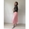 Skládaná sukně růžová