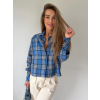 Károvaná košile Sempre krátká