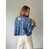 Károvaná košile Sempre krátká