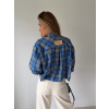 Károvaná košile Sempre krátká