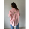 Košile žebrovaná Sempre růžová