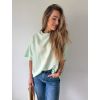 Triko oversize malibu mint