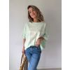 Triko oversize malibu mint