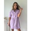 šaty na knoflíky POE lila