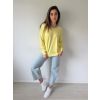 Svetr s krajkou žlutá