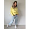Svetr s krajkou žlutá