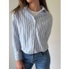 Košile stripes modrá