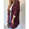 Cardigan cool bordó