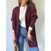 Cardigan cool bordó