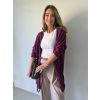 Cardigan cool švestka