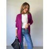 Cardigan cool fuschia
