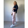 Kalhoty Jersey růžová