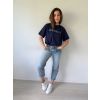 Triko Minimalist navy