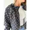 Bunda Dots černá