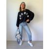 Mikina DOG MOM navy