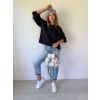 Mikina DOG MOM navy