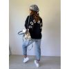 Mikina DOG MOM navy