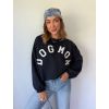 Mikina DOG MOM navy