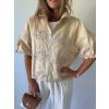 Bomber fleur creme