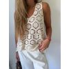 Boho halenka creme