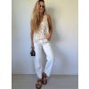 Boho halenka creme