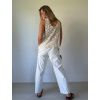 Boho halenka creme