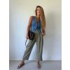 Kalhoty Claude khaki