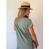 Šaty Basic khaki