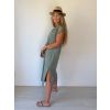Šaty Basic khaki