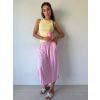 Tílko žebrované žlutá