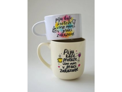 1298 hrnicek piju kafe protoze vino mam v praci zakazane