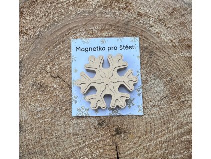 ❄ Magnetka – Sněhová vločka
