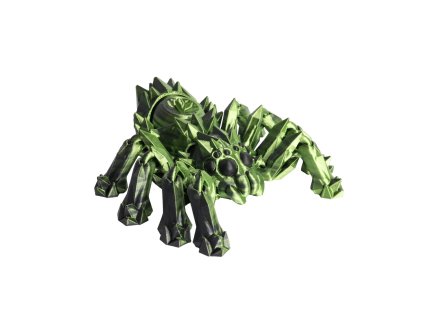 Fidget pavouk - Černo-zelená