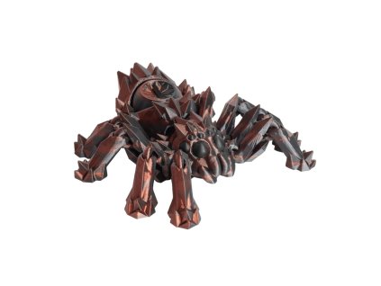 Fidget pavouk - Červeno-černá