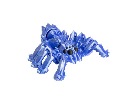 Fidget pavouk - Modro-bílá