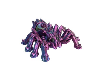 Fidget pavouk - Modro-zeleno-fialová