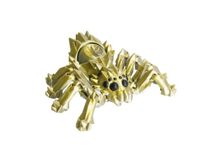 Fidget pavouk - Zlato-stříbrná