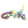 Okřídlený krystalový dračí dospělák - Svítící duhová